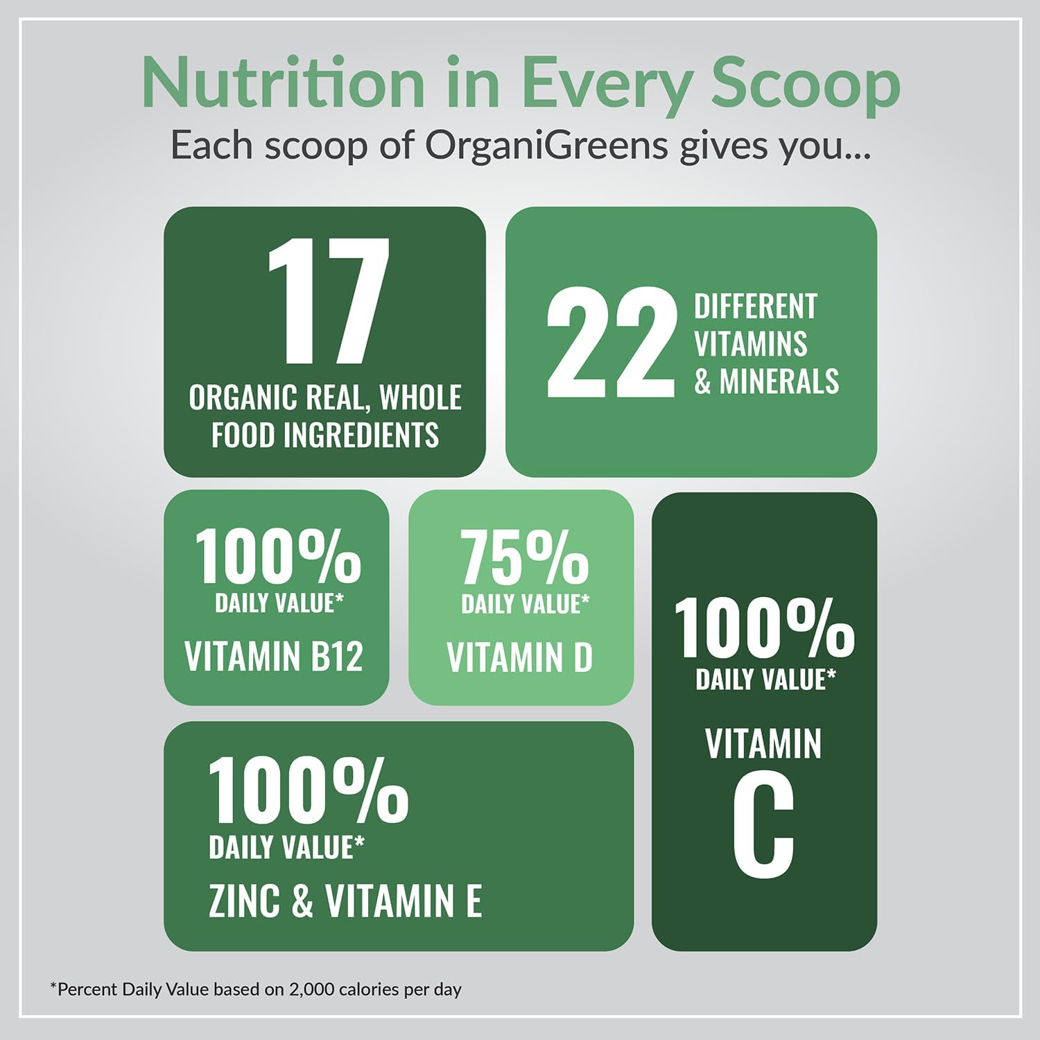 Organixx Greens Superfood Powder with Probiotic Digestive Enzymes - görsel 3