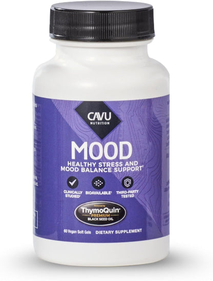 ThymoQuin MOOD Mood Support Supplement with – Serotonin & Dopamine Balance: Encourages healthy neurotransmitter – Image 1
