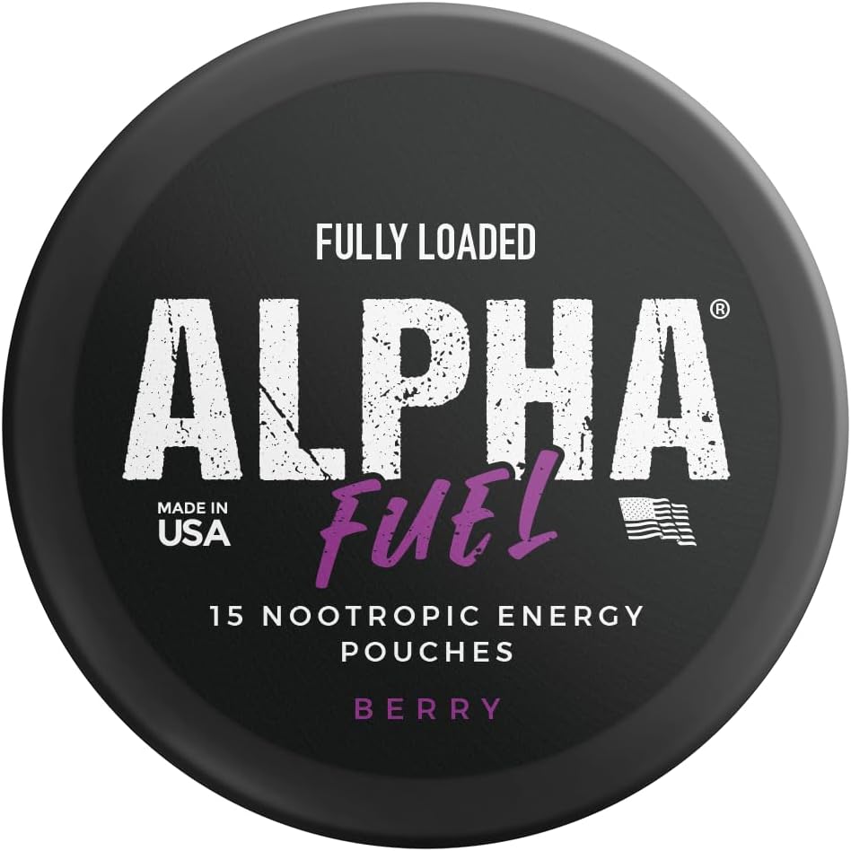 Fully Loaded Alpha Fuel Nootropic Pouches (Berry Fuel) – Image 7