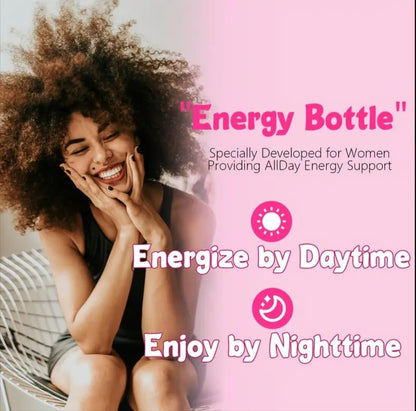 Himiyer Women's's Energy Supplement, 60 Vegetable Capsules, with Ashwagandha, Shilajit, Sea Moss, Collagen and Biotin – Image 2