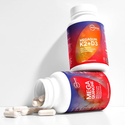 Microbiome Labs MegaQuin D3 + K2 - High – Immune Function: Vitamin D3 contributes to the normal function of the – Image 3