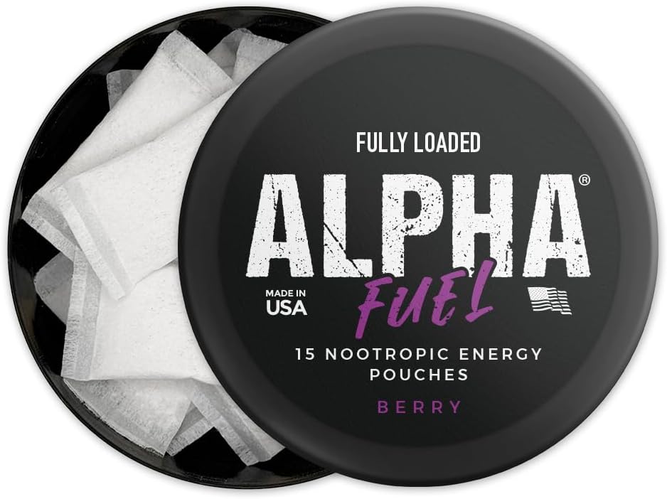Fully Loaded Alpha Fuel Nootropic Pouches (Berry Fuel) – Image 3