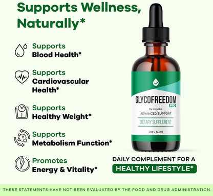 (3-Pack) GlycoFreedom Drops - Advanced – Encourages Mindful Choices: A thoughtful addition to a healthy lifestyle – Image 3