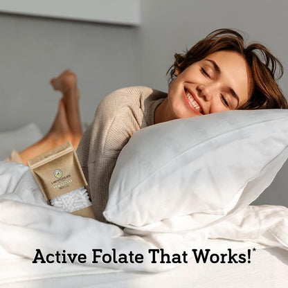 DSO L-Methylfolate 7.5mg - 90 Vegan Capsules | Active 5-MTHF Supplement