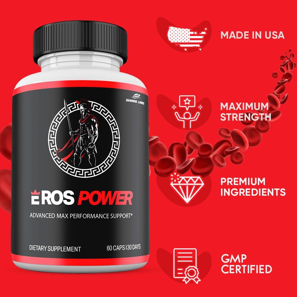 Eros Power Capsules, Advanced Premium Supplement Vitamin Capsules (3 Pack) - görsel 3