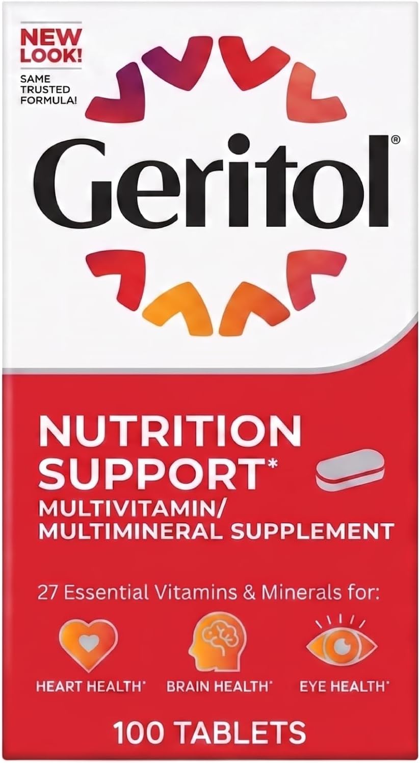 Geritol Complete Tablets (Pack of 4) - 100 Tablets per Bottle - görsel 2