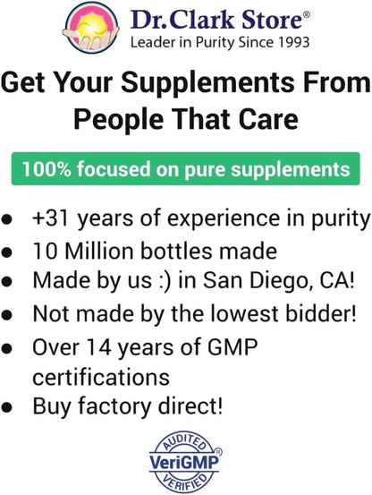 Dr Clark Store Wormwood Super W Blend 330 mg, 100 Capsules