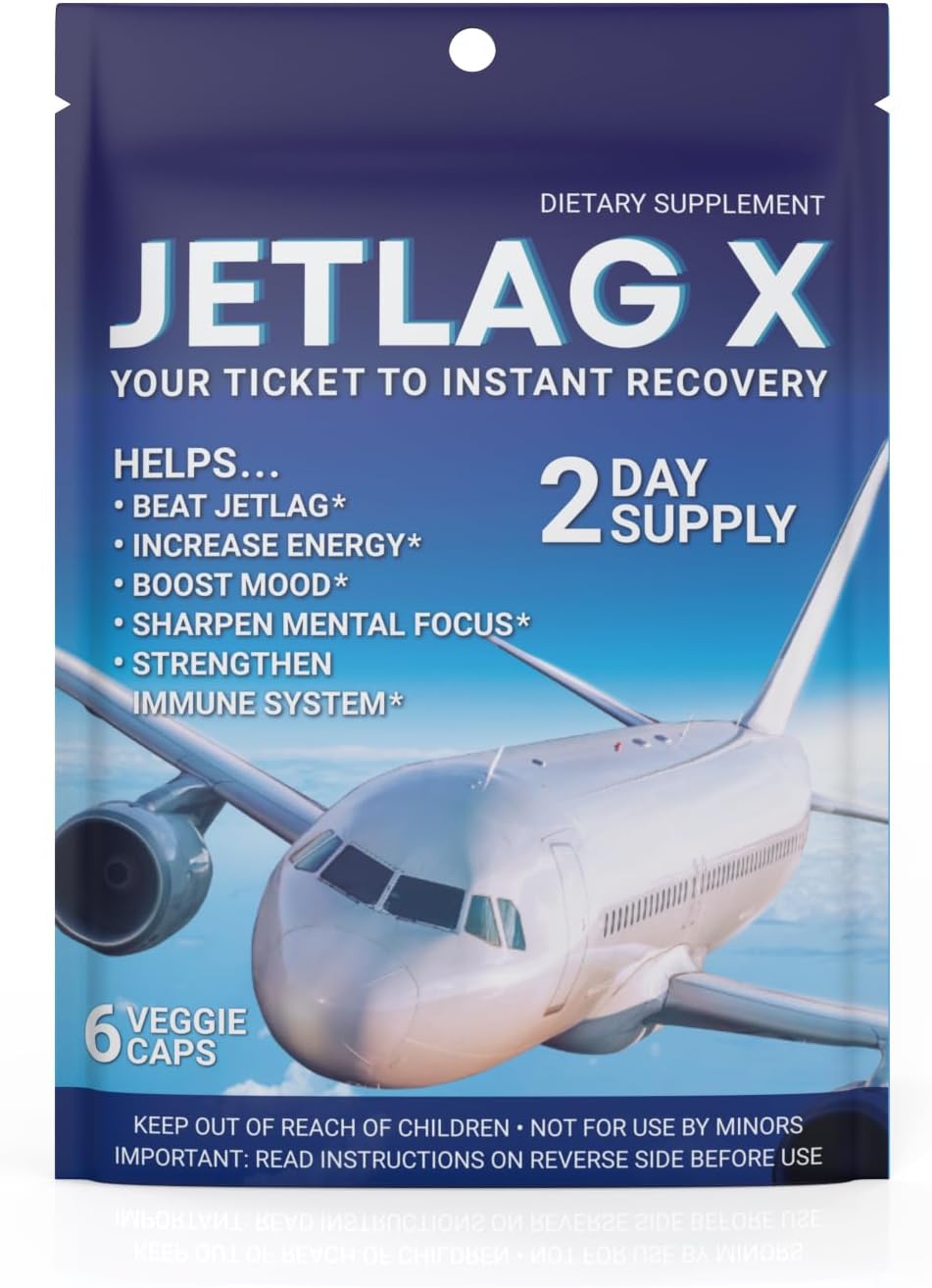 ROCK SOLID JETLAG X – Travel Supplement for – Holidaymakers – Anyone wanting to maximise their first days abroad – Image 8