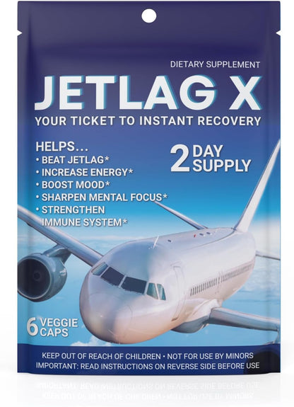 ROCK SOLID JETLAG X – Travel Supplement for – Holidaymakers – Anyone wanting to maximise their first days abroad – Image 8