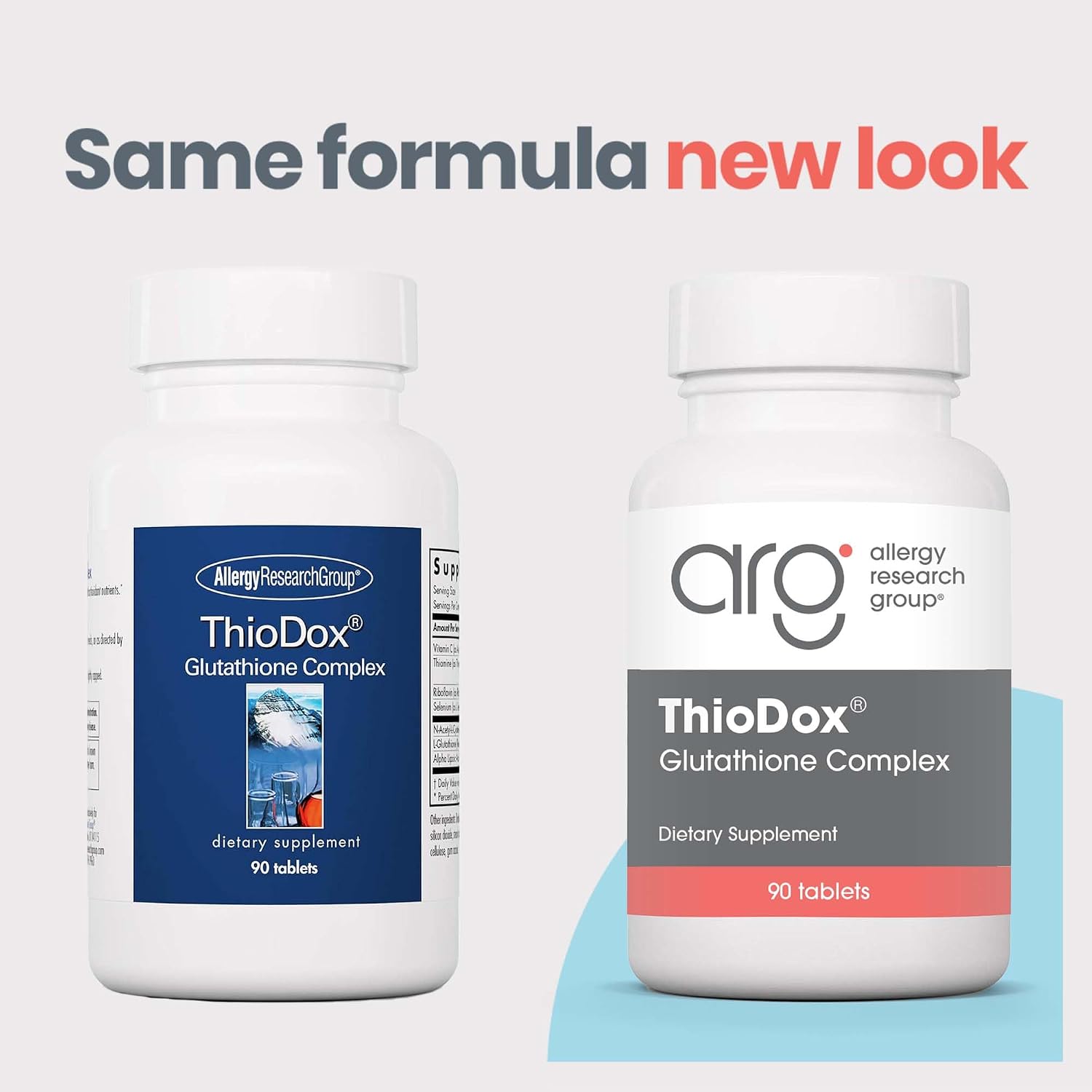Allergy Research Group ARG ThioDox – Glutathione Complex with NAC & Alpha Lipoic Acid, 90 Tablets - görsel 2