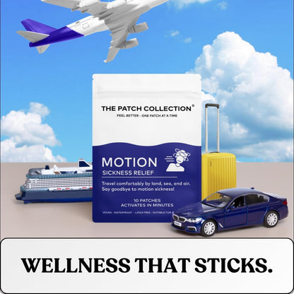 The Patch Collection® – Motion Sickness – Steady Release – The slow-release formula means you’re covered for hours – Image 2
