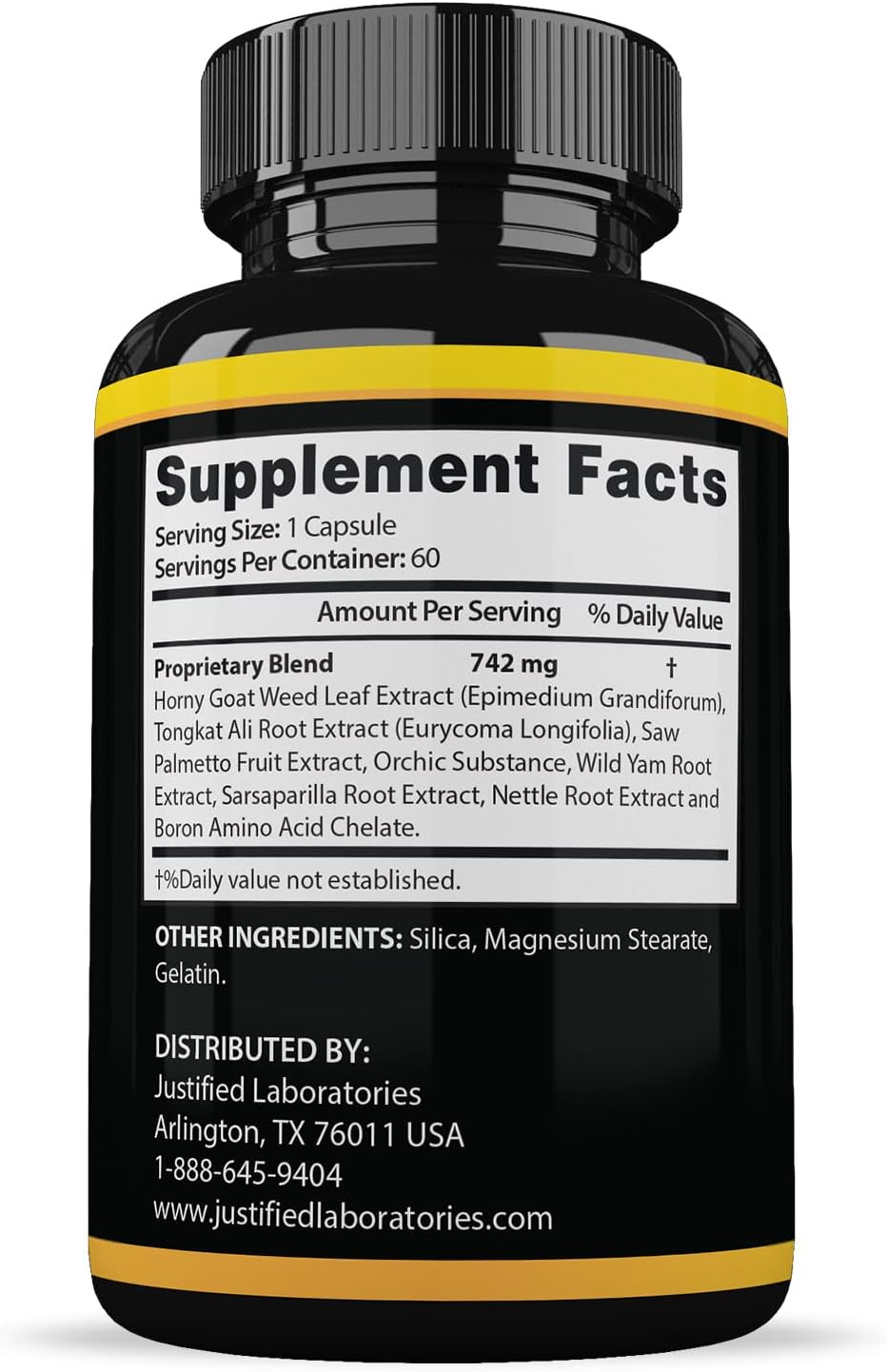(10 Pack) Sizegenix 742mg All Natural Advanced Men's Health Formula 600 Capsules - görsel 4