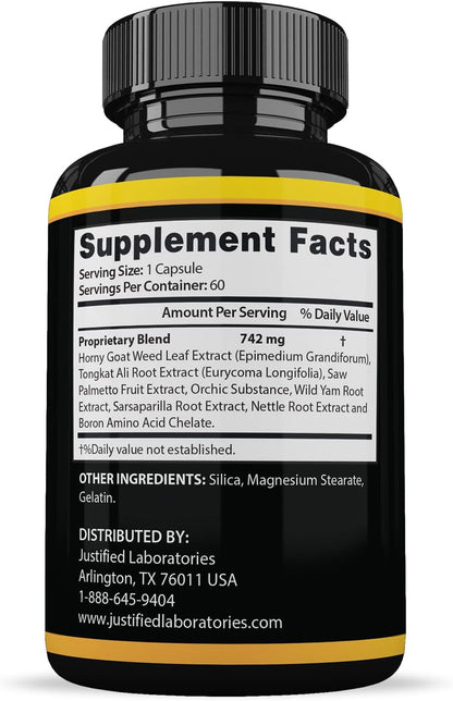 (10 Pack) Sizegenix 742mg All Natural Advanced Men's Health Formula 600 Capsules