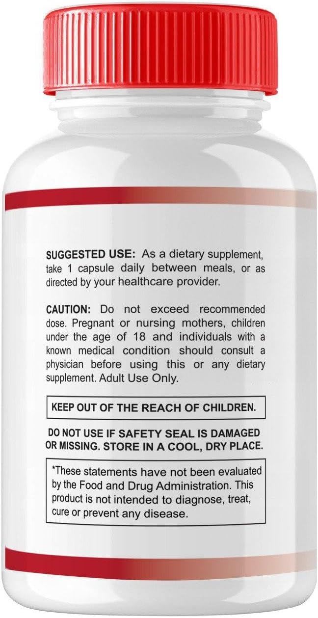 (2 Pack) Glucofort, Max Advanced Blood Support Formula Capsules – Image 2