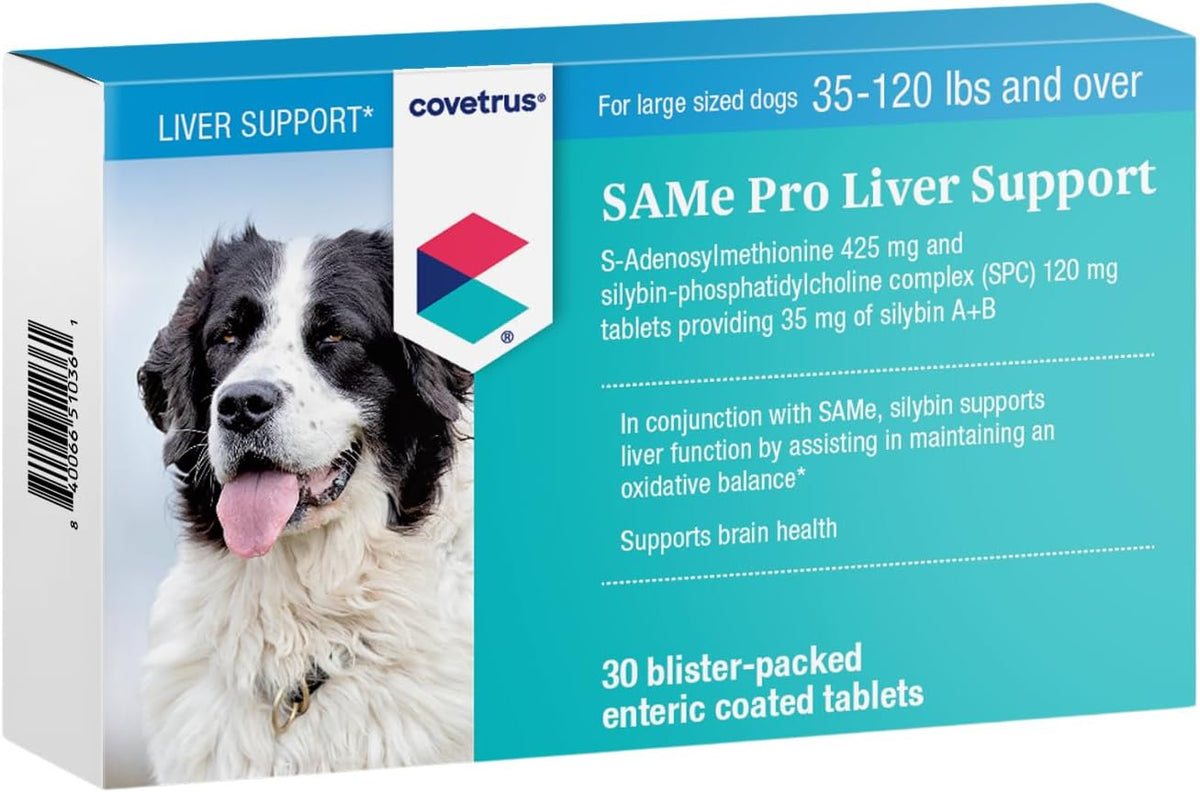Same Pro Liver Support for Large Dogs, 425mg, Blue, 16–54 kg – Image 1