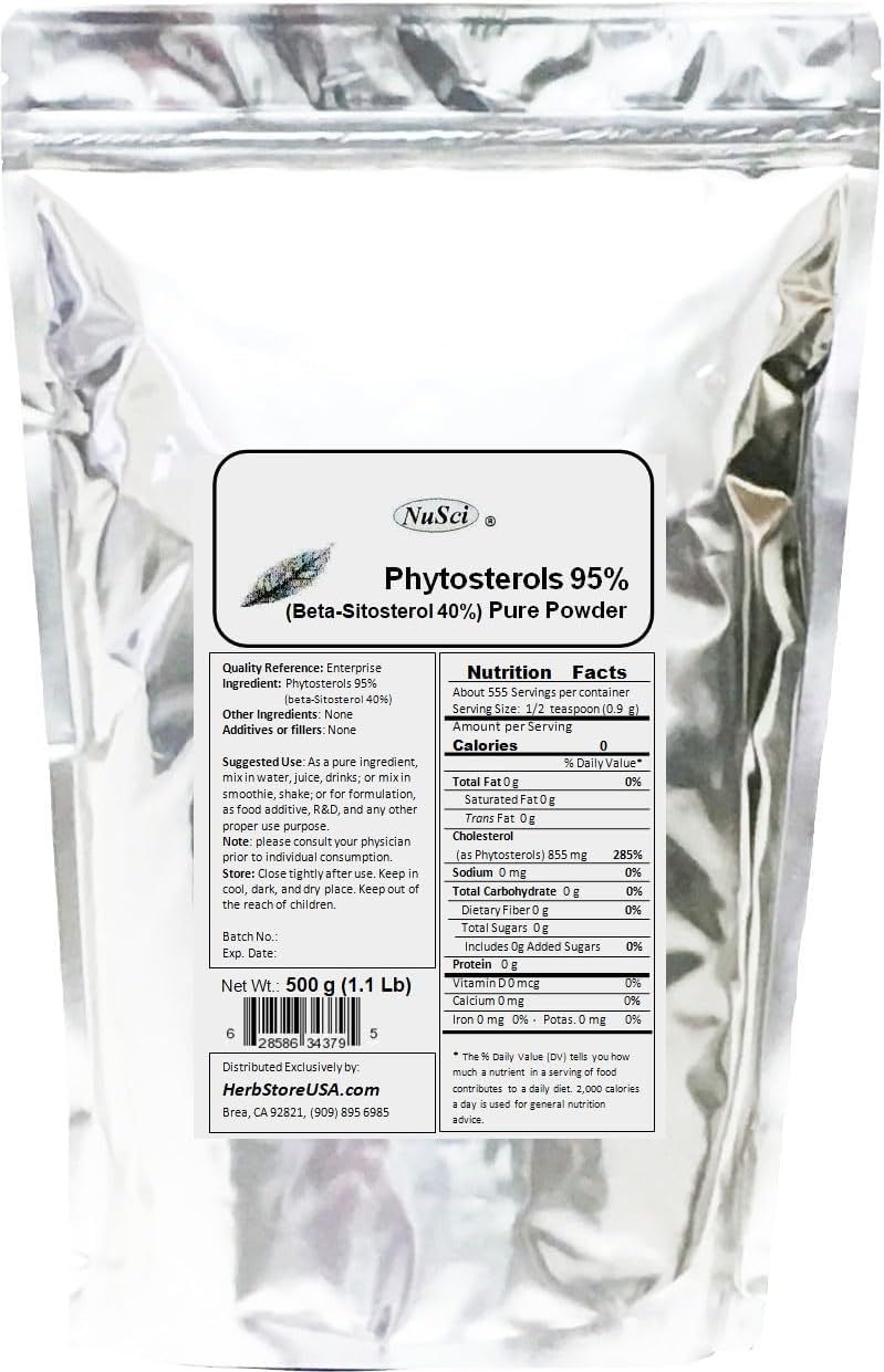 Phytosterol Beta-Sitosterol Pure Powder (800 g) - görsel 4