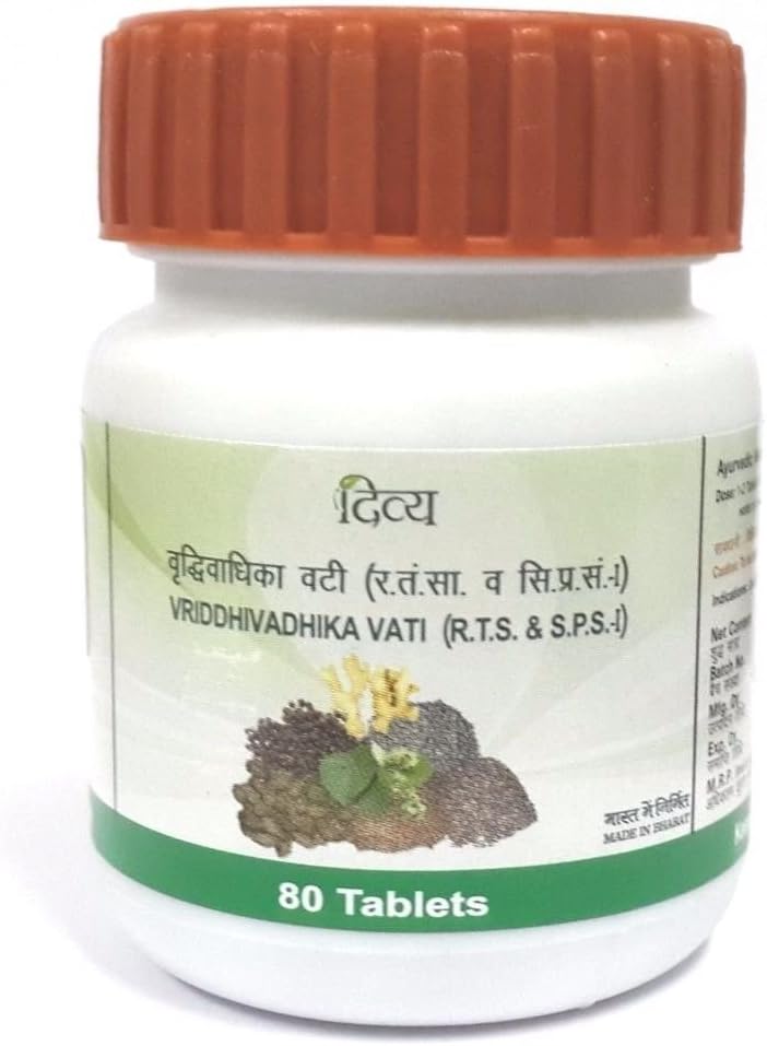 Patanjali Vridhivadhika Vati 80 Tablets SET of 3 - görsel 1