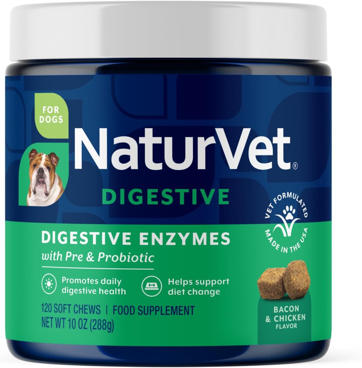 NaturVet Advanced Probiotics & Enzymes – Plus Vet Strength PB6 Probiotic for Dogs & Cats (227 g) - görsel 10