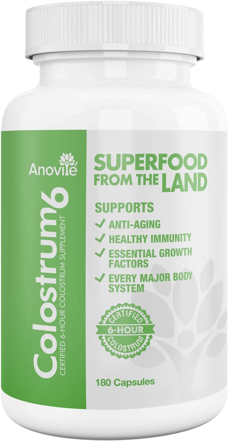 Anovite Colostrum6 Capsules (180 ct) - görsel 1