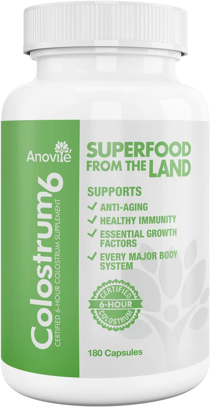 Anovite Colostrum6 Capsules (180 ct)