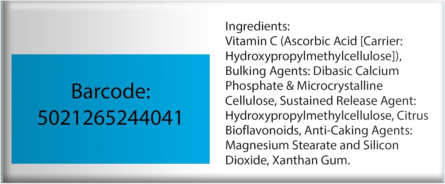 Vitabiotics Ultra Vitamin C - 60 Tablets - görsel 4