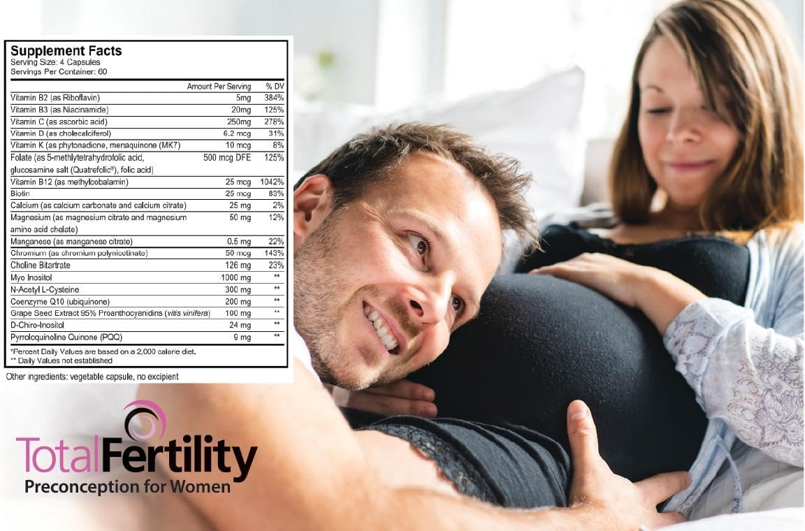 Total Fertility Preconception for Women's | – Targeted support: Choose a formula that addresses your specific – Image 2