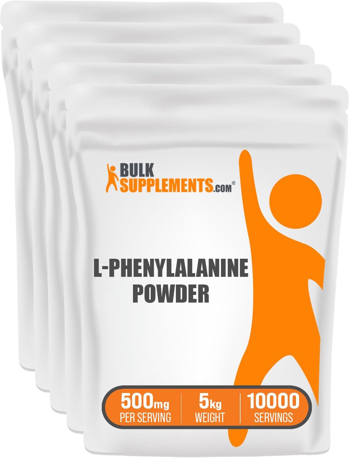 L-Phenylalanine Powder - Phenylalanine Supplement, L-Phenylalanine 500mg, Gluten free, 250g – Image 8