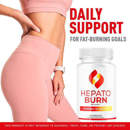 (2 Pack) Hepato Burn Capsules - HepatoBurn Pills Supplement Support, Hepatoburn Advanced Formula - All Natural Vitamin Energy and Wellbeing, Hepato Burn Premium Formula, 120 Capsules for 2 Months