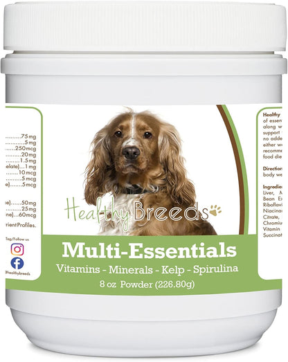 Healthy Breeds Welsh Springer Spaniel Multi-Essentials Powder for Dogs - 227 g
