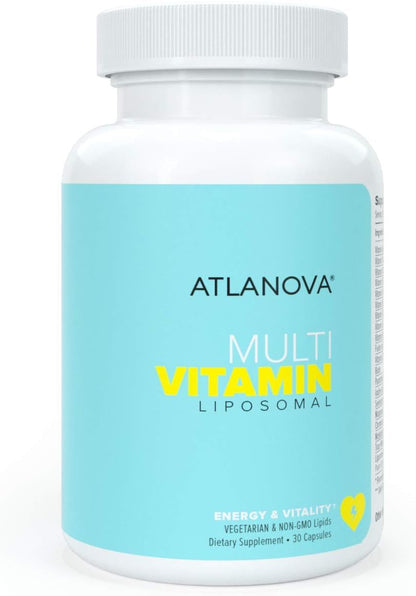 ATLANOVA True Liposomal Multivitamin Multimineral Supplement - 30 Capsules – Image 1