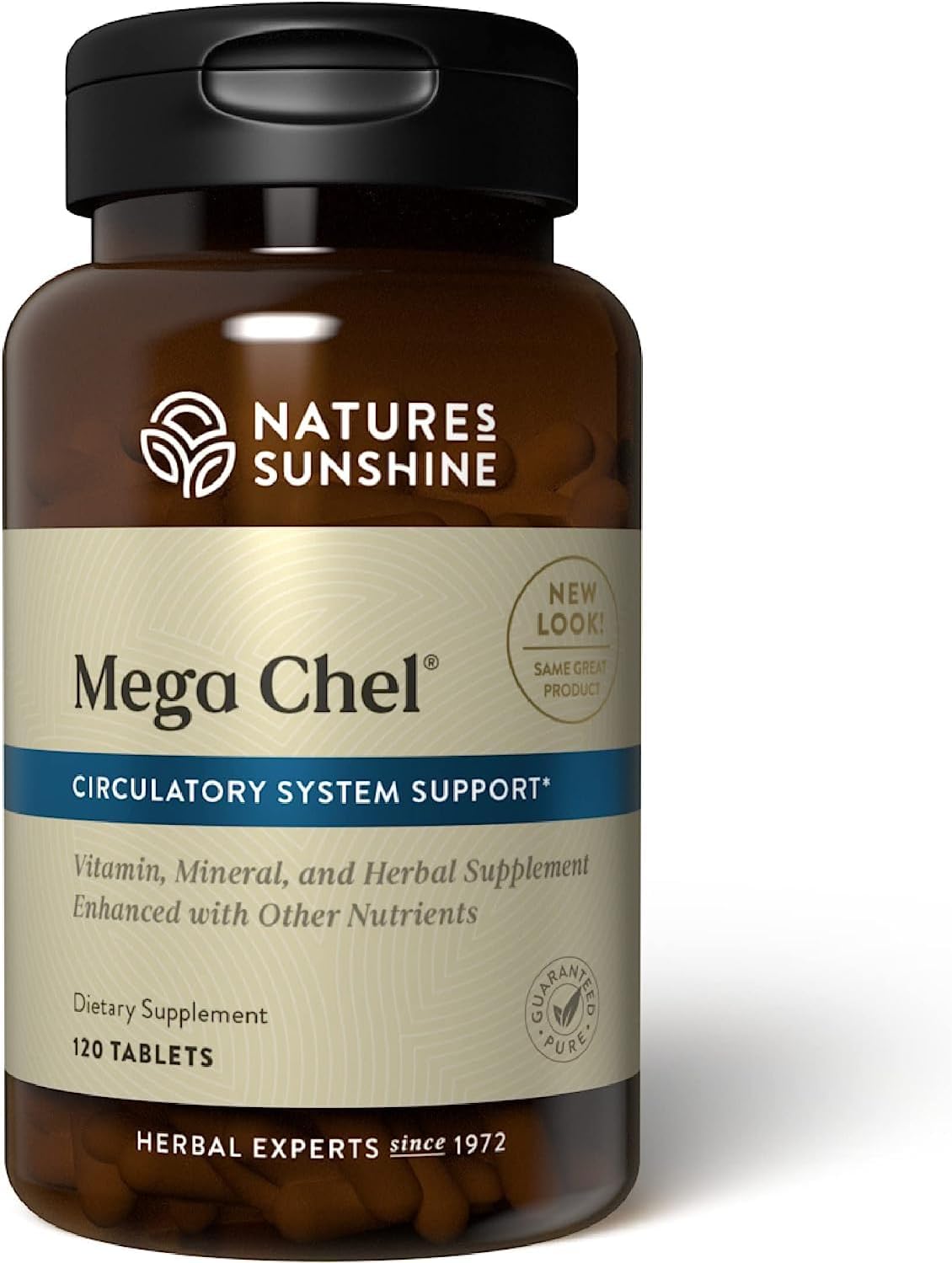 Nature's Sunshine Mega-Chel - 120 Tablets - görsel 1