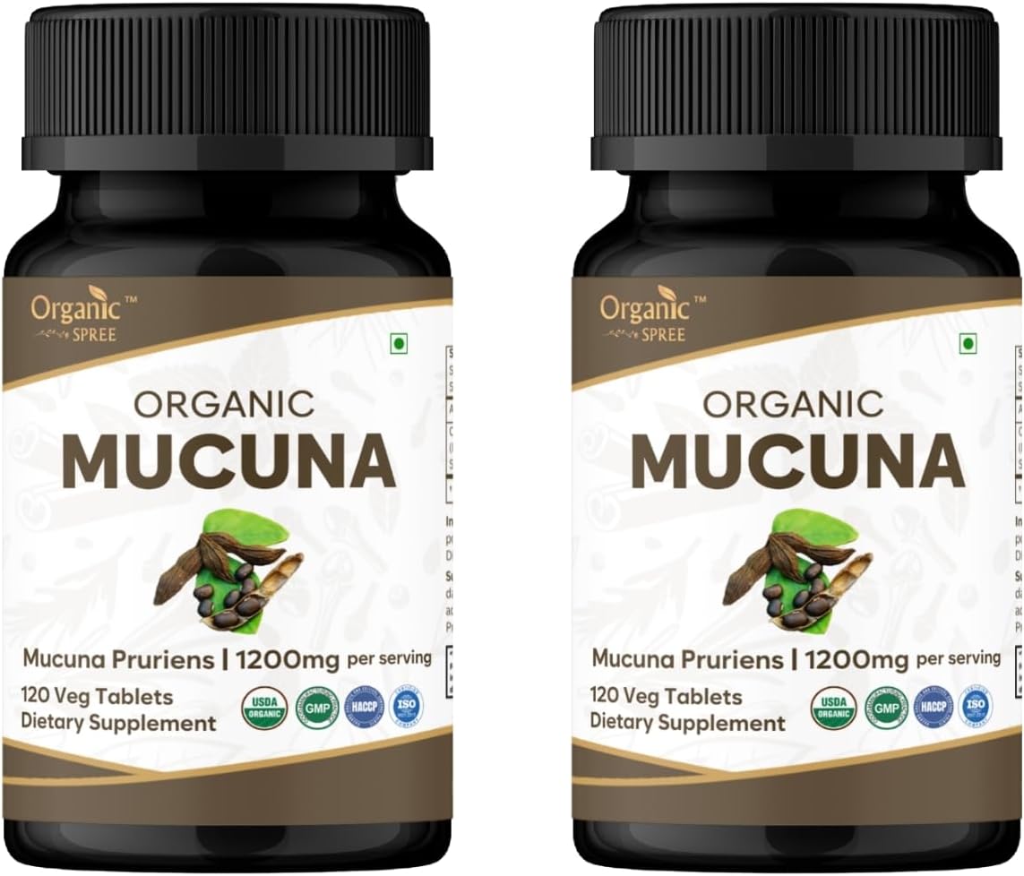 ORGANIC SPREE Mucuna Tablets - Certified – Overall Wellbeing: Designed to support general health and nutritional – Image 10