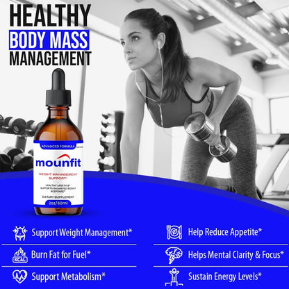 (5 Pack) Mounfit Drops, All Natural Formula, Mounfit Liquid Supplement Maximum Strength, Official Vitamin Extract for Men – Image 4