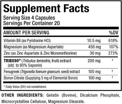 ALLMAX TESTOFX Sport - Testosterone Support – Supports free testosterone levels – The combination of zinc and – Image 4