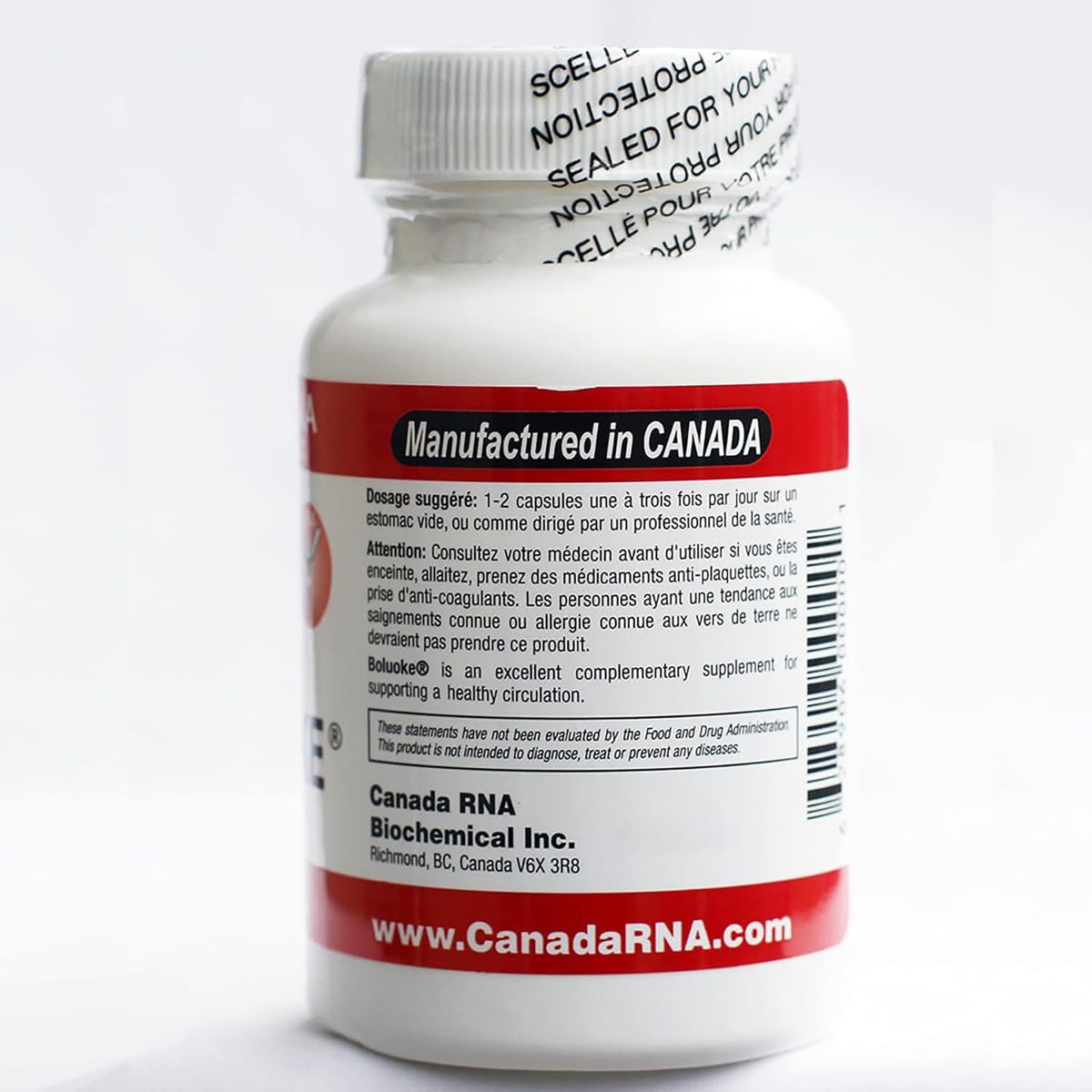 Canada RNA Boluoke (Lumbrokinase) for – Promotes fibrin breakdown — Fibrin is a clotting protein. By aiding its – Image 2