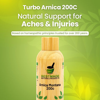 Bestmade Natural Products Turbo Arnica 200C – Targeted Soreness Relief: Specifically designed for muscle soreness – Image 2