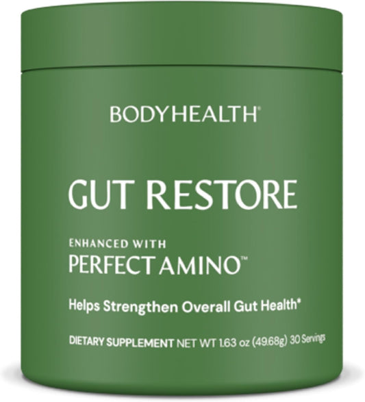 BodyHealth Gut Restore with PerfectAmino, – PerfectAmino: A proprietary mix of essential amino acids that supply – Image 1