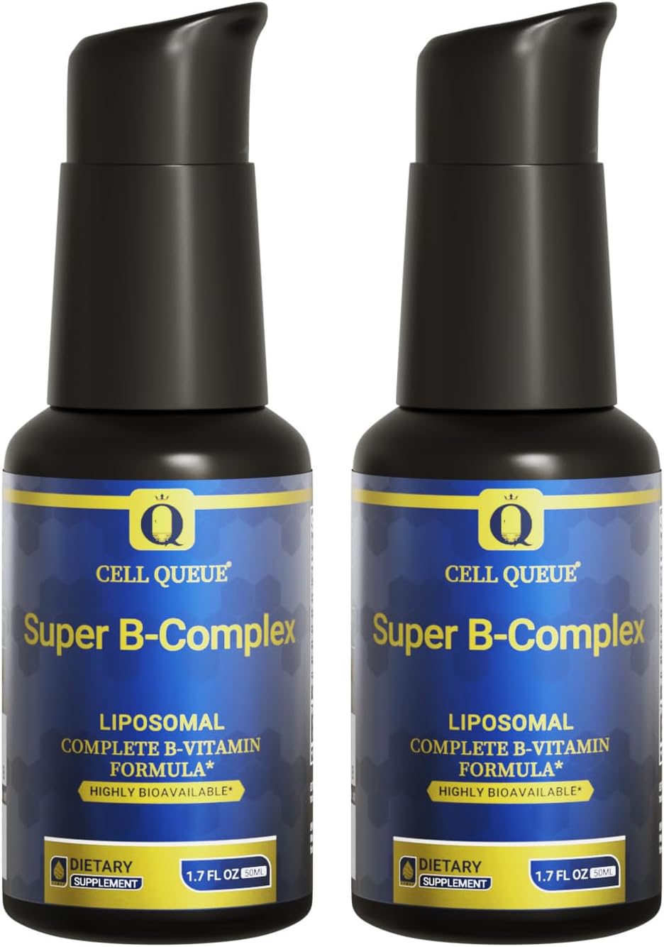 Cellqueue Methyl B Complex Liquid Drops - – Vitamin B12 (Methylcobalamin) : The active form of B12, essential for – Image 1