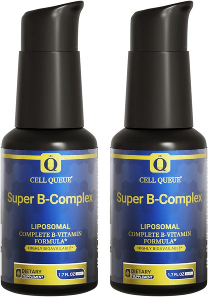 Cellqueue Methyl B Complex Liquid Drops - – Vitamin B12 (Methylcobalamin) : The active form of B12, essential for – Image 1
