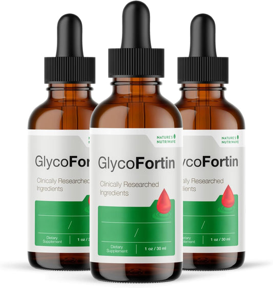 GlycoFortin Drops – Plant Extract & Chromium Liquid Supplement, 30ml (3-Month Supply) – Image 1
