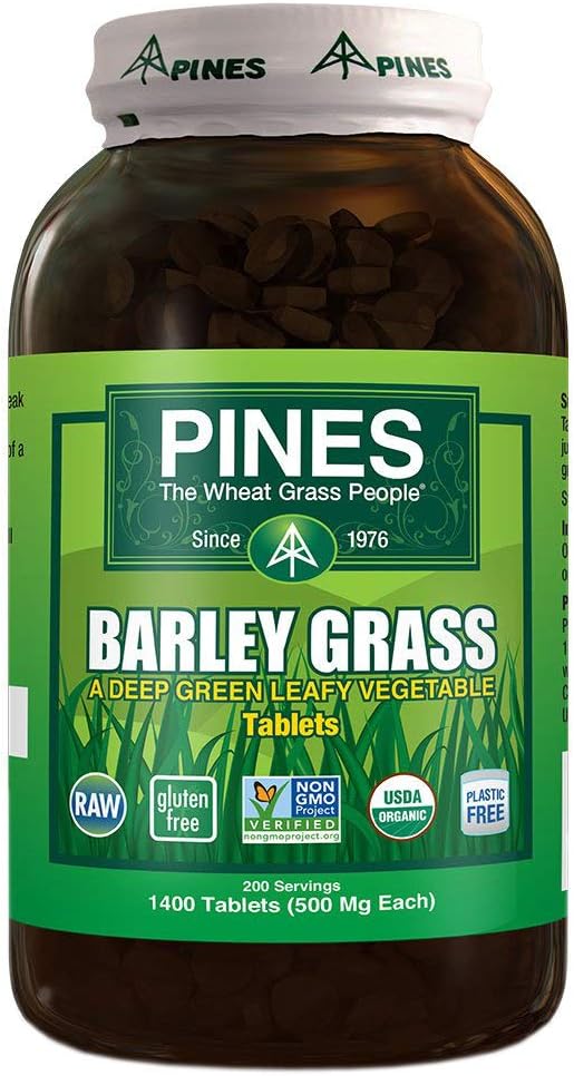 Pines International Barley Grass, 1,400 Tablets - görsel 4