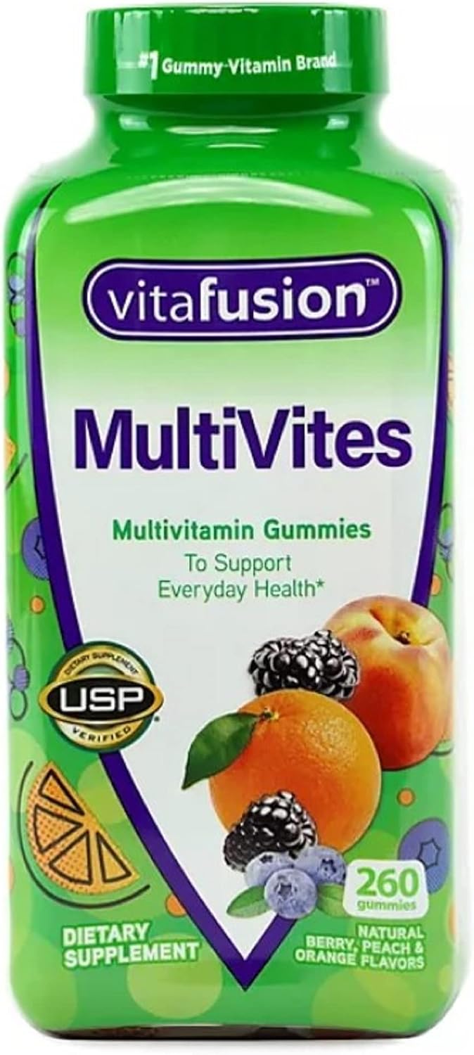 Vitafusion MultiVites Everyday Health Gummies (260 ct.) - görsel 1