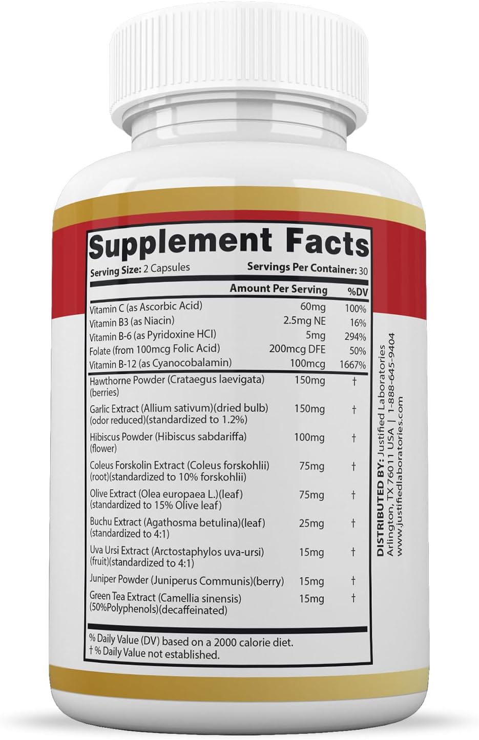 Justified Laboratories Blood Balance - 60 Capsules (Pack of 2) - görsel 4