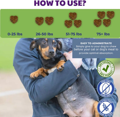 Prenatal Vitamins for Dogs & Cats – Pre & Postnatal Supplement with Probiotics, Glucosamine, MSM, CoQ10, & Essential – Image 7