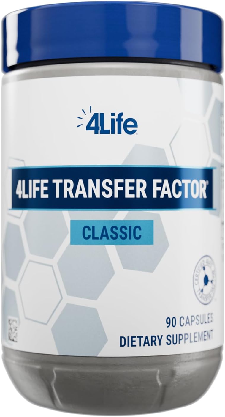 4Life Transfer Factor Classic Immune Support with Colostrum, 90 Veggie Capsules - görsel 1