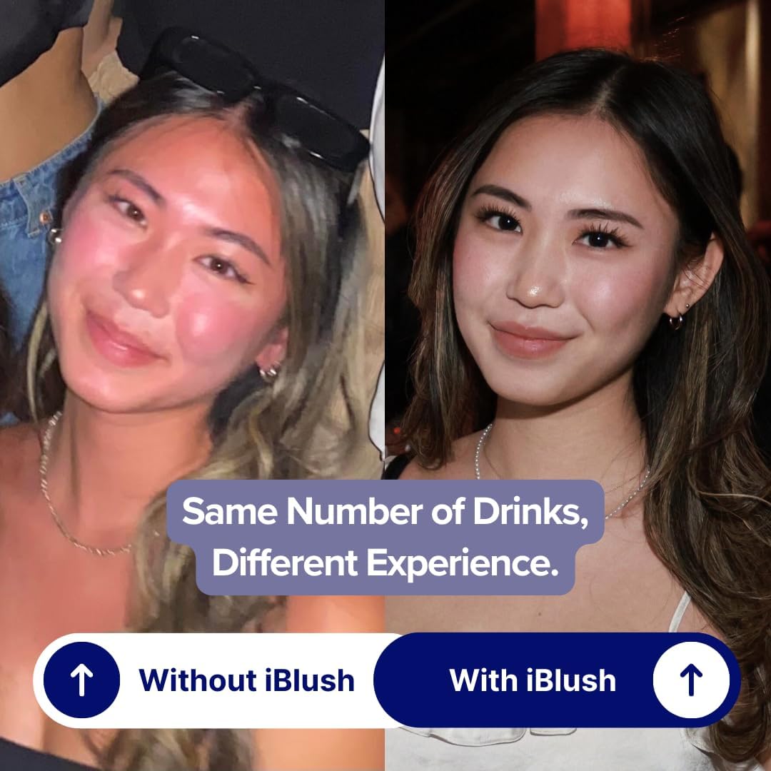 iBLUSH Alcohol Flush Patches – Discreet – May Reduce Next-Day Effects: Because the patch supports alcohol – Image 4