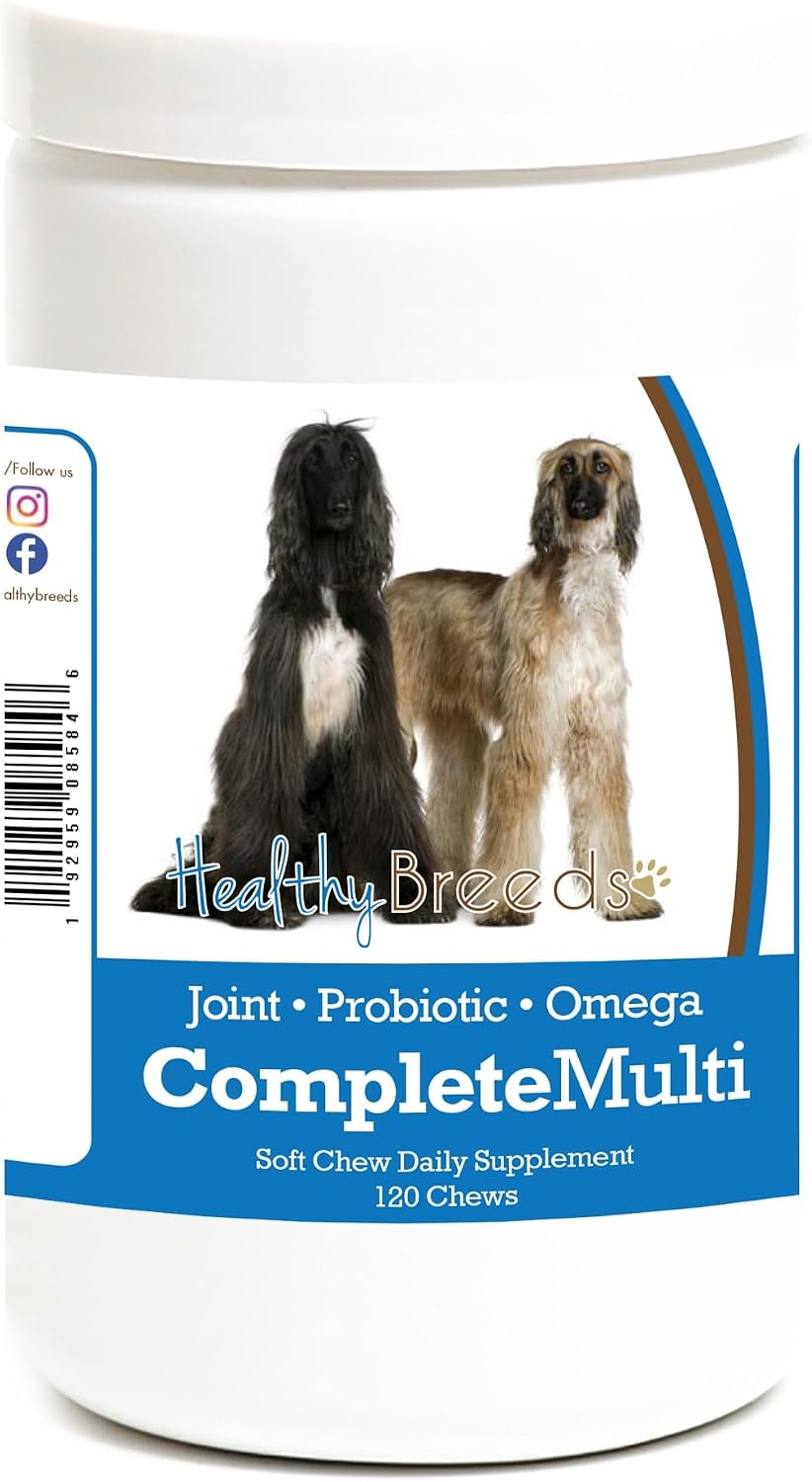 Healthy Breeds Giant Schnauzer All in One Multivitamin Soft Chew, 120 Count - görsel 5