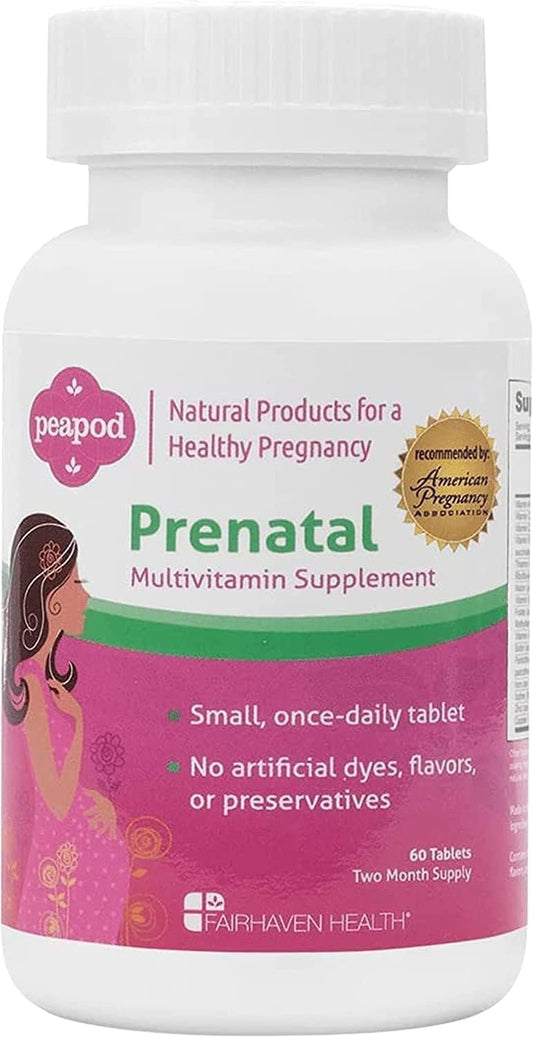 Fairhaven Health Peapod Prenatal – Methylfolate — a bioavailable form of folic acid that helps support the healthy – Image 1