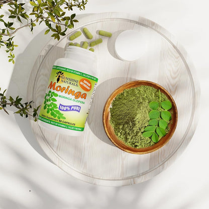 Sunshine Naturals Moringa Nutritional – Immune System Support: The high vitamin C content and antioxidants like – Image 7