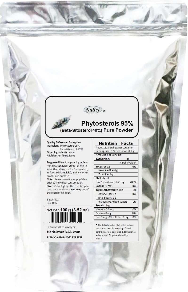 Phytosterol Beta-Sitosterol Pure Powder (800 g) - görsel 2